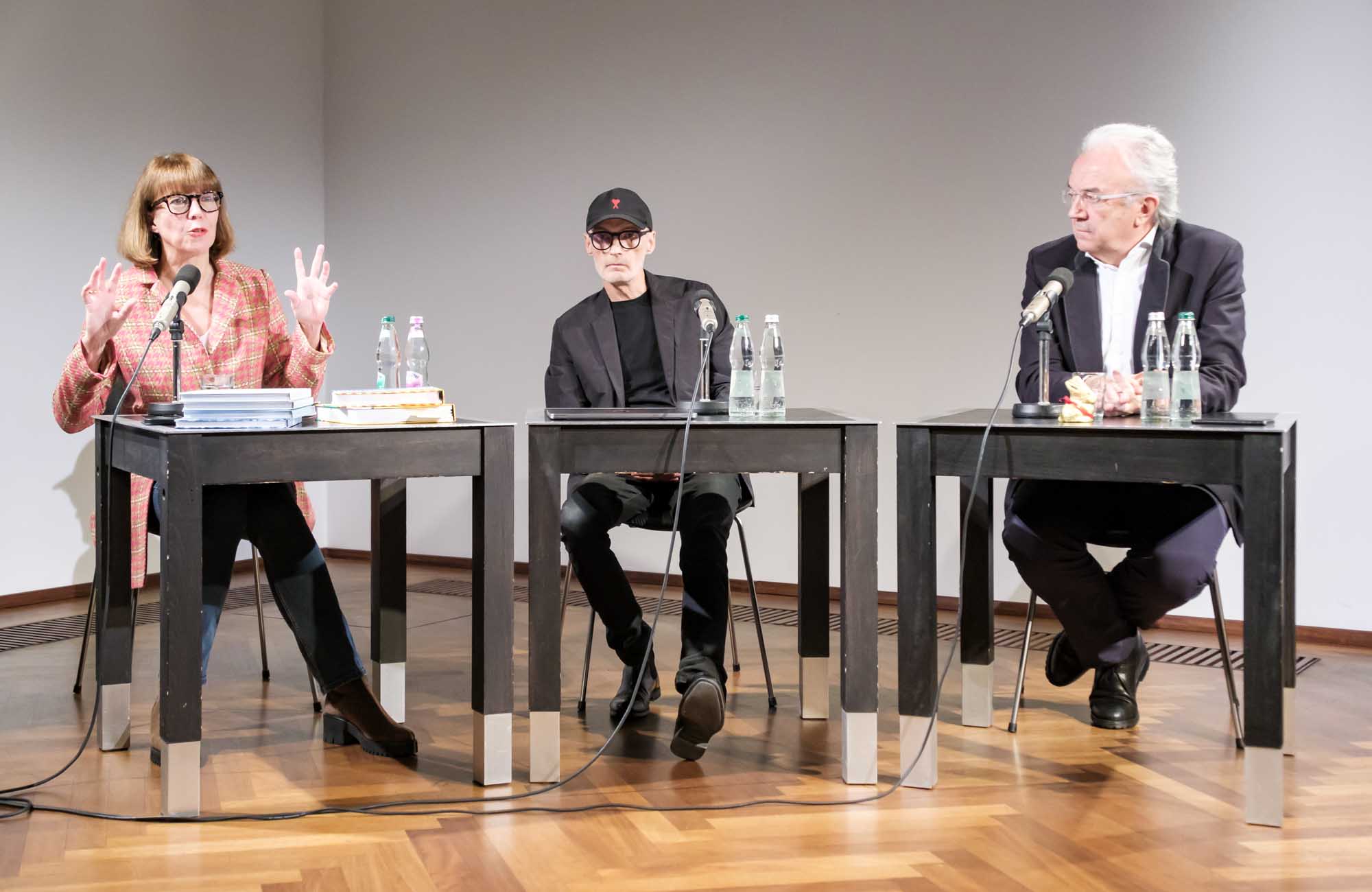 Komplexität kommunizieren: das non nobis-Projekt – Werner Sobek und Andreas Uebele im Gespräch (Foto: Sebastian Wenzel)